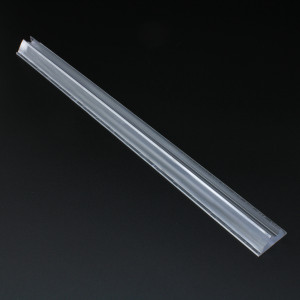 blackboard lighting lens, Линейная линза для освещения школьной доски под светодиоды 2835/3030, эфф>87%, ~17°x83°, UGR<16, 300ммx21.9мм H:11,8мм, PC