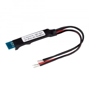 Диммер SR-2901 (12-24V, 36-72W, без сенсора) 018052, Диммер с внешним сенсором (сенсор в комплект не входит). Питание/рабочее напряжение DC 12-24 В, максимальный ток 3 А на канал, 1 канал, максимальная мощность 36-72 Вт. Идеален для вставки в алюминиевый профиль. Можно подключить внешние сенсоры: 018352, 01