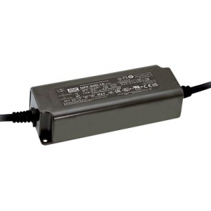 NPF-60D-12, AC-DC, 60Вт, вход 90…305В AC, 47…63Гц /127…431В DC, выход 7.2…12В/5A, ККМ, изоляция 3750В AC, в кожухе 150х53х35мм, -40…+85°С