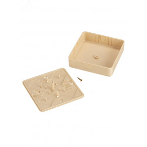 Коробка распаячная КР 100х100х29 ОП сосна IP40, инд. штрихкод SQ1401-0407