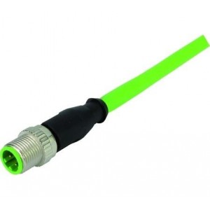21349200477030, Кабели Ethernet / Сетевые кабели M12 D-CODE SNGL END 4P STRT MALE PUR 3.0