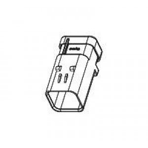 776495-3, Автомобильные разъемы AS 16 8P CAP ASSY KEY 3