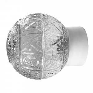 Светильник НББ 64-60-080 "Ребус" d150 1х60Вт E27 IP20 прям. основание бел. 1005100182