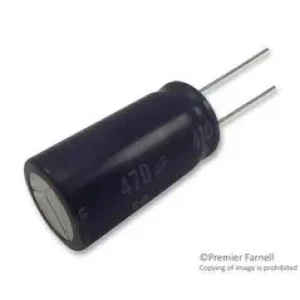 ECEA1HN471U, Конденсатор алюминиевый электролитический 470мкФ 50В  ±20% (16 х 31.5мм) радиальные выводы 7.5мм 590мА 2000час 85°С россыпь