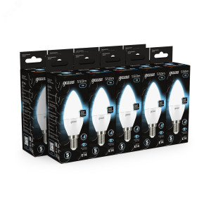 Лампа LED Candle E14 7W 4100К step dimmable 1/10/100 103101207-S