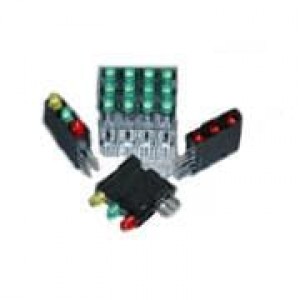 564-0710-555F, Светодиодные индикаторы для печатного монтажа CBI 3MM TRE LEVEL