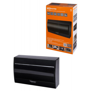 Бокс ЩРН-П-18 модулей навесной пластик IP41, Антрацит SQ0901-0905