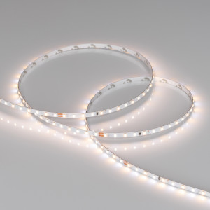 Лента MICROLED-M140-4mm 24V White-CDW (4.8 W/m, IP20, 2216, 5m) 024505(2), Биполярная узкая лента MICROLED-M140 с изменяемой цв. температурой, открытая. Светодиоды 2216, 140 шт/м (700 шт на 5 м), белая плата, ширина 4 мм, скотч 3M. Цвет БЕЛЫЙ 6000 K + ТЁПЛЫЙ 2700 K, цветопередача CRI>90, угол 120°. Питание 24V, мощность 4.8 Вт/м