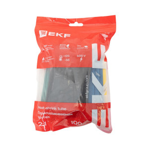 Набор трубок термоусадочных ТУТ нг тонкостен. 40/20 (7 цветов по 3шт 100мм) tut-n-40