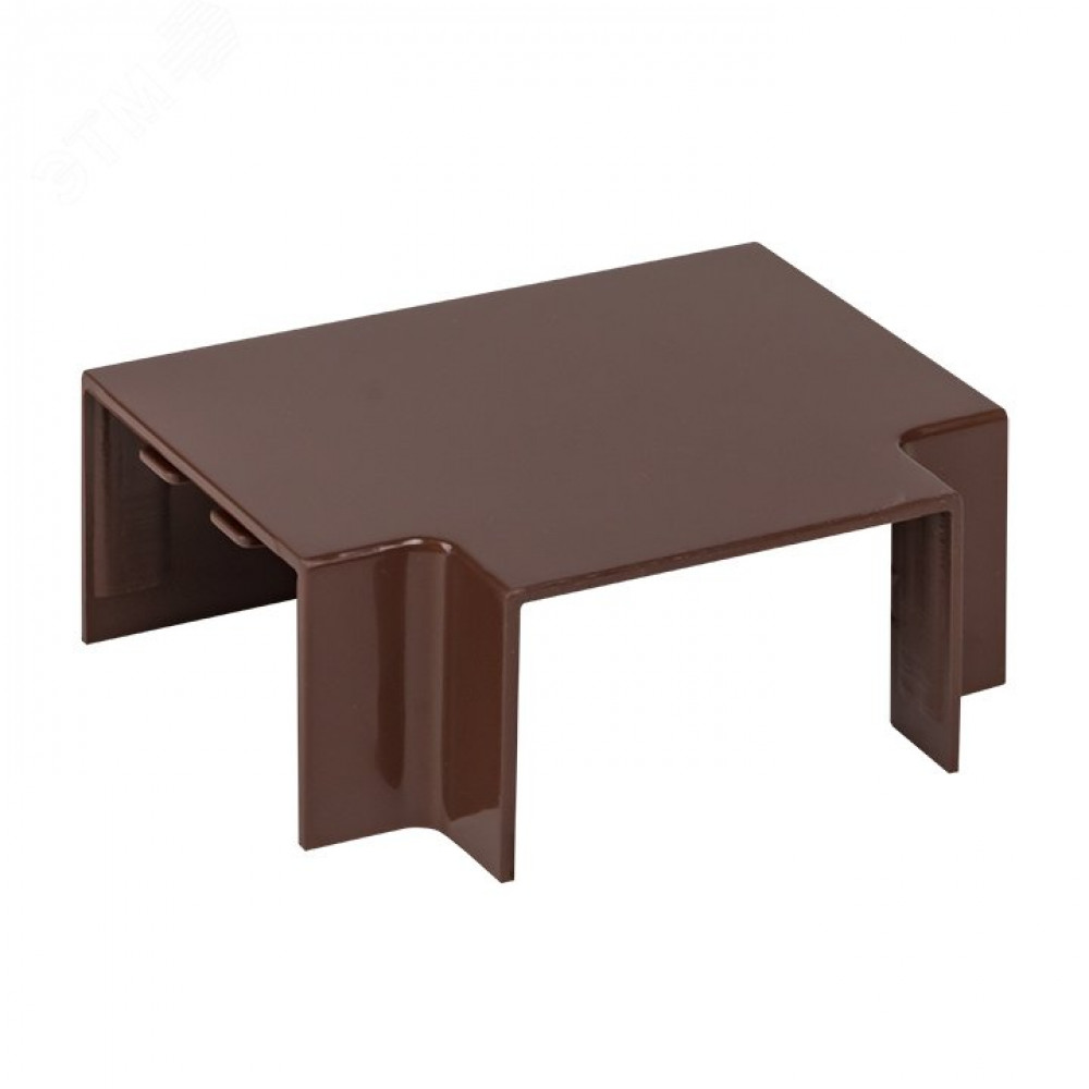 Изображение товара Угол T-образный темное дерево Plast tchd-40-25 (4 шт)