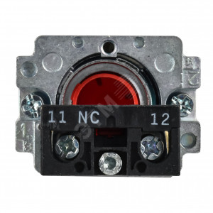 Кнопка LAY5-BA42 без подсветки красн. 1р BBT61-BA-K04