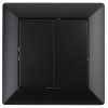 Переключатель Solo 4-107-05 двухклавишный, 10А-250В, IP20, СУ, антрацит Б0053613