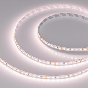 Лента MICROLED-M240-8mm 24V White-MIX (19.2 W/m, IP20, 2216, 5m) 024504(2), Светодиодная гибкая лента MICROLED-M240, открытая IP20. Светодиоды 2216, 240 шт/м (1200 шт на 5 м), белая плата 8 мм, скотч 3M. Цвет регулируемый MIX БЕЛЫЙ 6000 K + ТЁПЛЫЙ 2700 K, цветопередача CRI>90, угол 120°. Питание 24V, мощность 19.2 Вт/м (96 Вт на