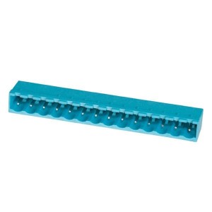 TBP01R1-508-14BE, Съемные клеммные колодки Terminal block, pluggable, 5.08, receptical, 14 pole, blue
