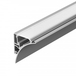 Профиль KARNIZ-R-2000 ANOD 021649, Алюминиевый анодированный профиль для подсветки стен и потолков. Состоит из двух частей - основания и профиля для светодиодной ленты. Габаритные размеры (LхWхH): 2000x49x37 мм. Ширина площадки для ленты 14 мм. Экраны, заглушки и другие аксессуары приобрет