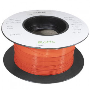 FT 0.3X0.15X305 RED, Фторопластовая трубка 0.3мм, красная, бухта 305м