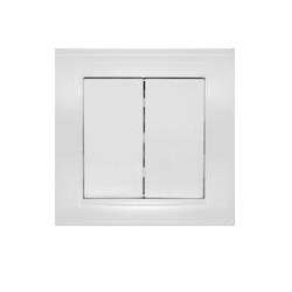 Изображение товара Выключатель 2-кл. СП Бриллиант 10А IP20 белый