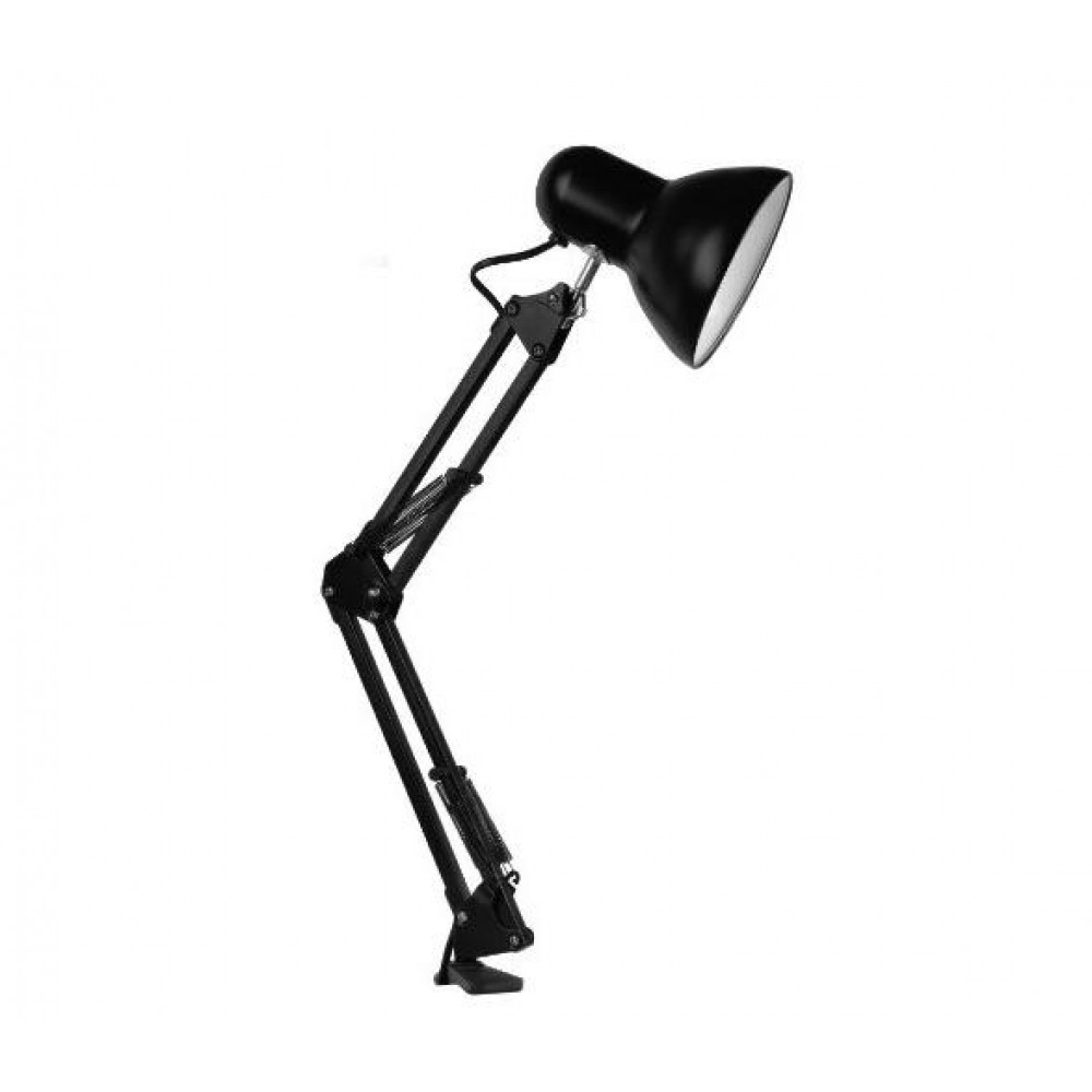 Изображение товара Настольный светильник TBL-01 под лампу Е27 на струбцине черный