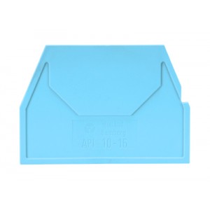 Крышка боковая API 10 - 16 BLUE, Крышка боковая, для клемм WKI 10... / WKI 16..., цвет: синий