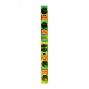 Клеммная колодка пружинная 6 Push-in 4 вывода земля