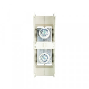 Болтовая клемма WRT 185/M12, Болтовая клемма, М12, схема: болт - болт, тип фиксации провода: болтовой, 353A, 1000V, ширина: 55 мм, цвет: серый, тип монтажа: DIN35