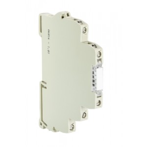 Релейный модуль FLARE-24V-1W-48V20M, Интерфейсный релейный модуль, 1 переключающий контакт, материал контакта: AgSnO2 + 3? Au, рабочее напряжение: 24 V AC/DC, номинальное напряжение переключения: 48 V DC, коммутируемый ток: 20 mA, с винтовой фиксацией провода, серия flare