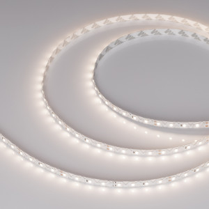 Лента RZ-A80-8mm 24V Day4000 (8 W/m, IP20, 2835, 5m) 046013, Гибкая лента с фигурной платой в форме волны, легко изгибается на плоскости. Светодиоды smd 2835, 80 шт/м (400 шт на 5 м), белая плата 8мм, скотч 3М. Цвет ДНЕВНОЙ 4000 K. Питание 24 В, мощность 8 Вт/м (40 Вт на 5 м), угол 120°, цветопередача CRI>90. Разме
