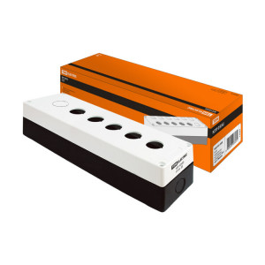 Корпус КП105(6) для кнопок 5(6) мест белый SQ0705-0005