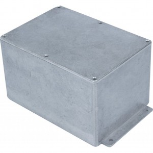 B039MF, Алюминиевый корпус с фланцами. неокрашенный