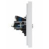 FORTE&PIANO Розетка двойная TV+RJ45 кат.6 FP237 белый IEK FP-AK20-2-K01