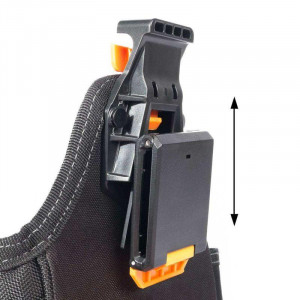 Сумка поясная модульная на клипсе СМ-09 серия QUICK-LOCK