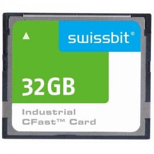 SFCA032GH2AD4TO-C-GS-23P-STD, Карты памяти Industrial CFast Card, F-56, 32 GB, PSLC Flash, 0 C to +70 C