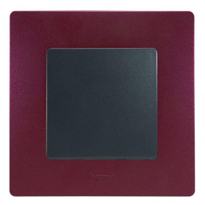 ETIKA Рамка 1 пост сливовая 672561