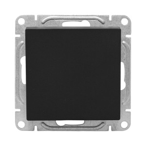 Механизм выключателя, одноклавишный, кнопочный, ч-рный Эпика EKF UP1-SWB-13