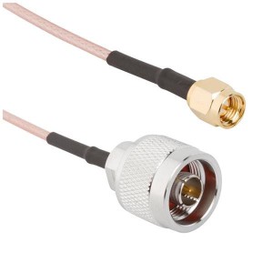 095-902-531M200, Соединения РЧ-кабелей N-Type Str Pl to SMA G-316 50 Ohm 2 Meter