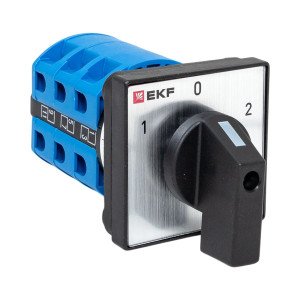 Переключатель кулачковый ПК-1-43 25А 3P "1-0-2" PROxima pk-1-43-25