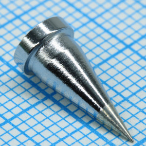 LT 1 soldering tip 0.25mm, Жало для паяльника WP80/WSP80/FE75, конус D=0,25мм, L=13мм