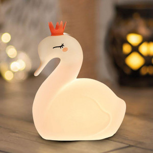 Силиконовый ночник Лебедь 503-004