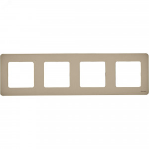 Рамка 4-м Inspiria шампань Leg 673968