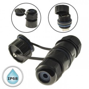 RJ45M25Z2-6BG2, Разъём герметичный SZC RJ45M25Z2-6BG2, 10BASE-T,100 BASE-T, 1000 BASE-T