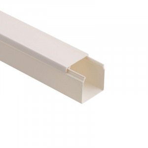 Кабель-канал 12х12 белый 28-1212-2, длина 2 метра, цена указана за 1м., продажа кратно 2м.
