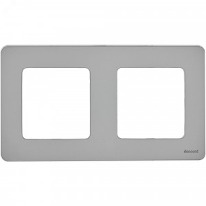 Рамка 2-м Inspiria алюм. Leg 673942