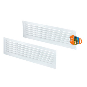 Решетка радиаторная, бел. 370х130 SQ1807-0091