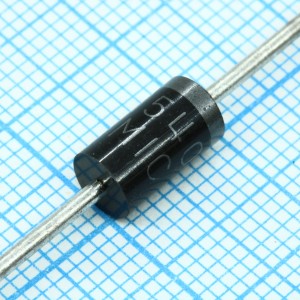 1N5404, Диод импульсный 400В 3A автомобильного применения 2-Pin DO-201 лента в коробке