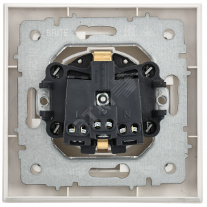 BRITE Роз. с кр. 16А IP44 РСбш10-3-44-БрБ бел. в сб. BR-R16-16-44-K01-F-PRO