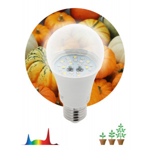 Лампа светодиодная FITO-11W-Ra90-E27 11Вт E27 для растений полноспектральная Б0050603