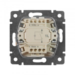 Выключатель 10A подсв СЛНК VLN 774310