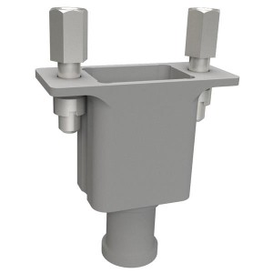 MM-232-025-000-4100, Корпуса разъемов D-Sub  Rugged Backshell 2 Row One Piece SZ 25