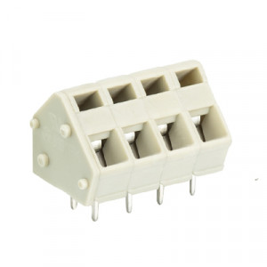 Клемма Wiecon 8191FK / 4 OB, Клеммник x4  шаг 5.0 мм 300V 16A без бок. крышки