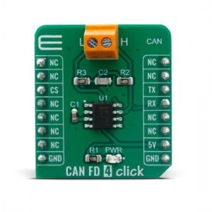 MIKROE-4107, Средства разработки интерфейсов CAN FD 4 Click